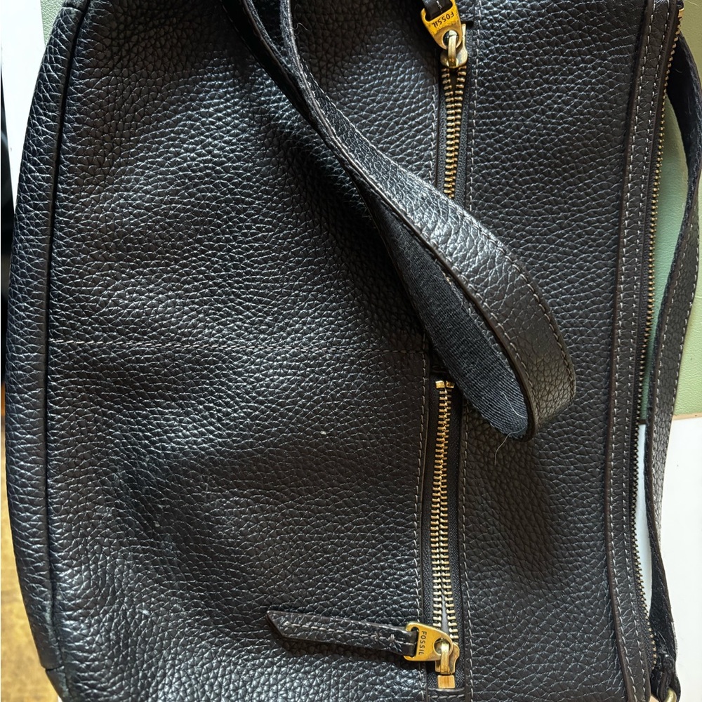 Fossil Black Crossbody Bag